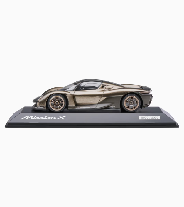 Porsche Mission X - riboto leidimo modelis