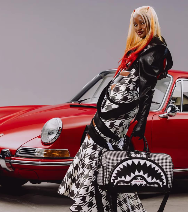 Pepita kelioninis krepšys - Porsche x Sprayground riboto leidimo kolekcija